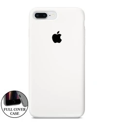 Силикон Original Round Case Apple iPhone 7 Plus / 8 Plus (41) Hard White (уценка..