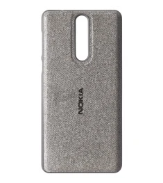 Силикон Textile Nokia 8 (Серый)