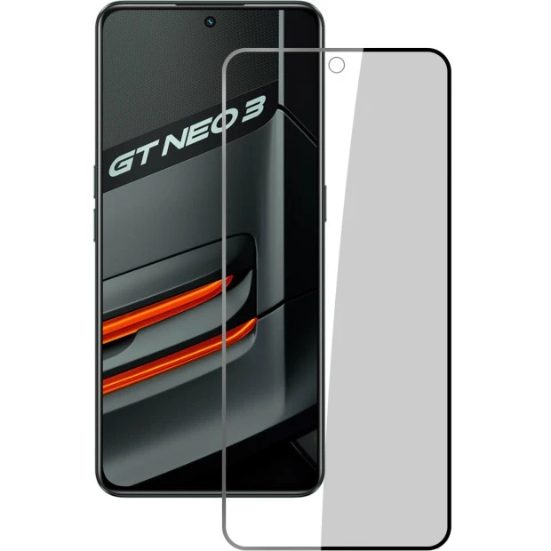 Захисне скло 5D Standard Realme GT Neo 3 Чорний