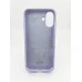 Силіконовий чохол Original Round для Apple iPhone 16 Plus (71) Світлий Гліциній Силіконовий чохол Original Round для Apple iPhone 16 Plus (71) Світлий Гліциній