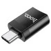 OTG-переходник Hoco UA17 (Type-C - USB 3.0) (Чёрный) OTG-переходник Hoco UA17 (Type-C - USB 3.0) (Чёрный)