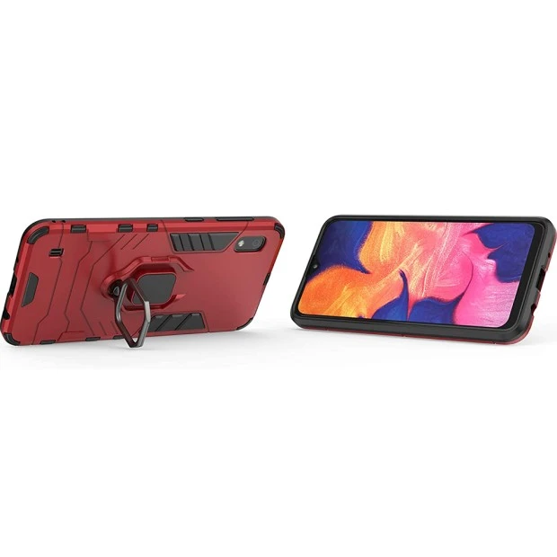 Бронь-чохол Ring Armor Case Samsung Galaxy A10 (2019) (Червоний)