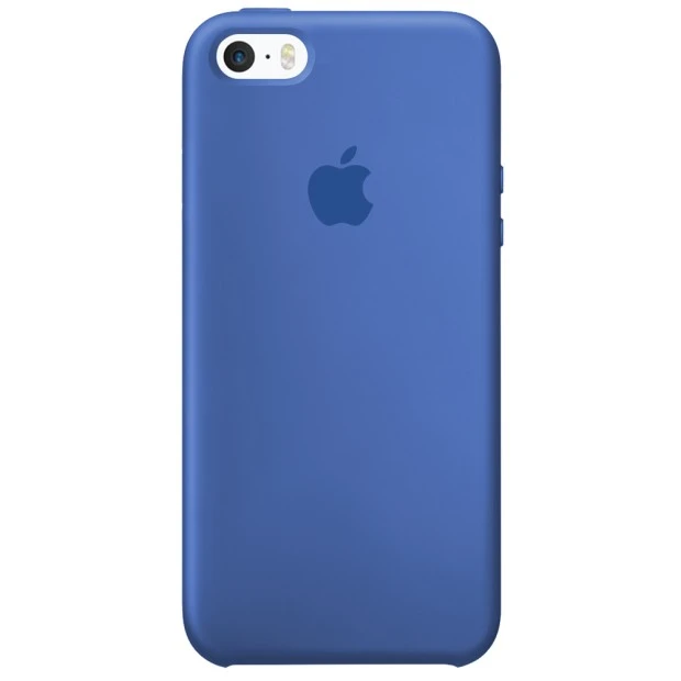 Силиконовый чехол Original Case Apple iPhone 5 / 5S / SE (12) Royal Blue