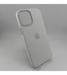 Чохол з силікону з MagSafe для Apple iPhone 12 Pro Max (білий)