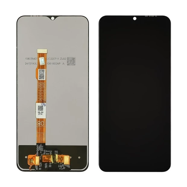 Дисплей для Vivo Y33S с чёрным тачскрином