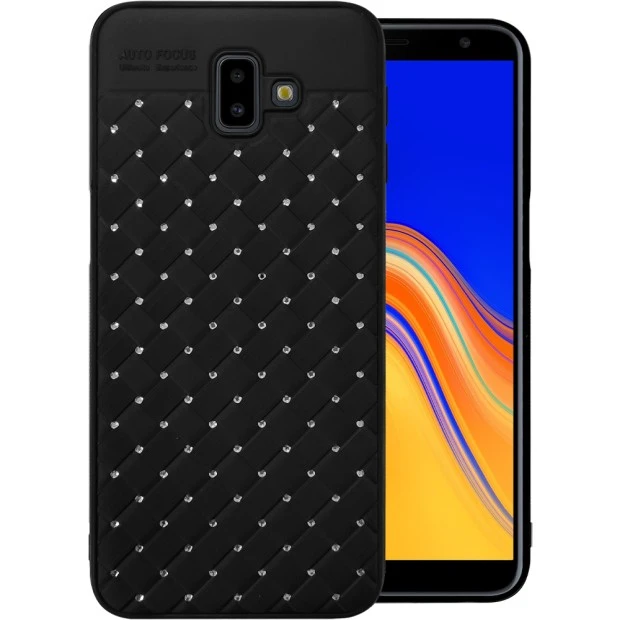 Накладка Netting Diamond Samsung Galaxy J6 Plus (2018) J610 (Чёрный)