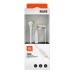 Проводные наушники-гарнитура вакуумные JBL T210 (Серый)