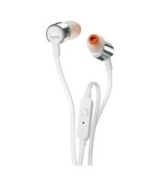 Проводные наушники-гарнитура вакуумные JBL T210 (Серый)