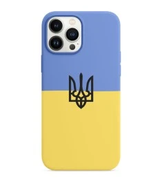 Силіконовий чохол Patriot Case для Apple iPhone 13 Pro Max (з українським прапор..