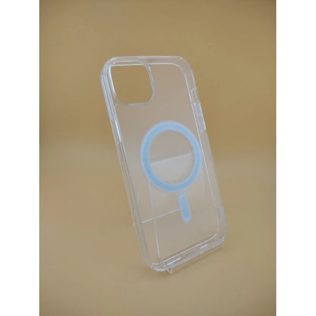 Чехол Clear Case with MagSafe Apple iPhone 14 Plus (Прозрачный)