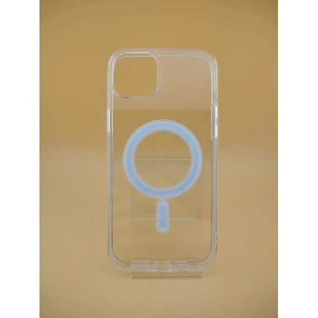 Чехол Clear Case with MagSafe Apple iPhone 14 Plus (Прозрачный)