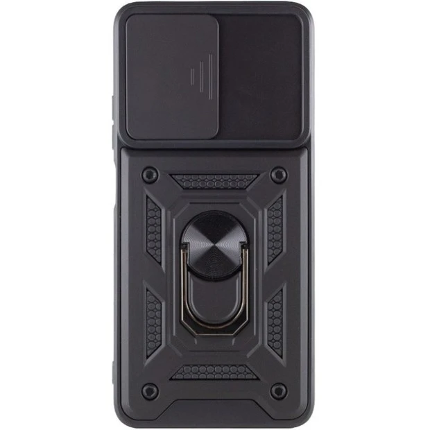 Бронь-чехол Ring Serge Armor Case Xiaomi Redmi 13 4G (ShutCam) (Чёрный)
