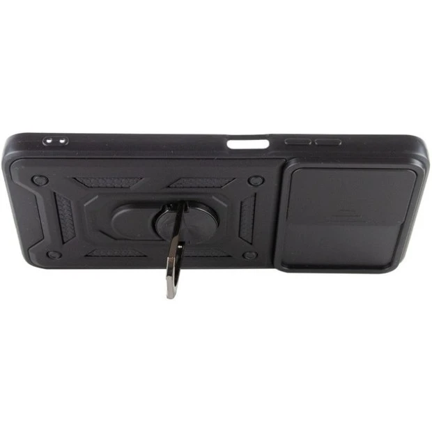 Бронь-чехол Ring Serge Armor Case Xiaomi Redmi 13 4G (ShutCam) (Чёрный)
