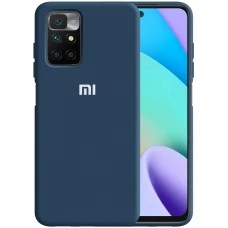 Силикон Original 360 Case Logo Xiaomi Redmi 10 (Кобальт)