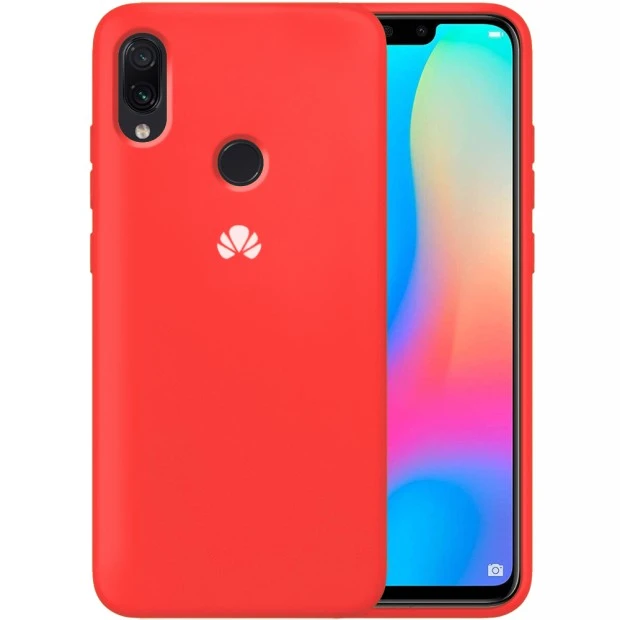 Силикон Original 360 Case Logo Huawei P Smart Plus (Красный)