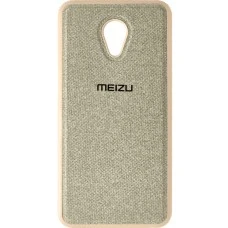 Силіконовий чохол Textile Meizu M5 (Бежевий)