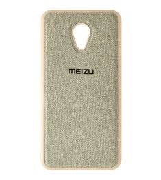 Силіконовий чохол Textile Meizu M5 (Бежевий)