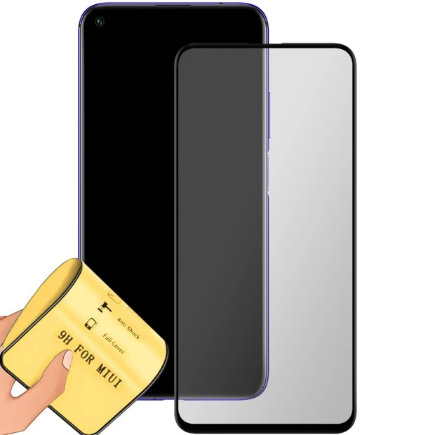 Стекло 5D Matte Ceramic Huawei Nova 5T Black