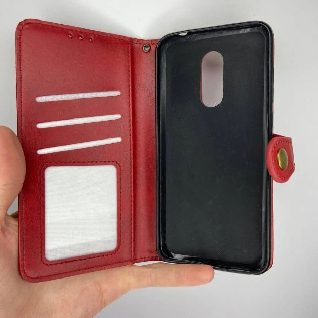 Чехол-книжка Leather Book Gallant Xiaomi Redmi 5 Plus (Красный)
