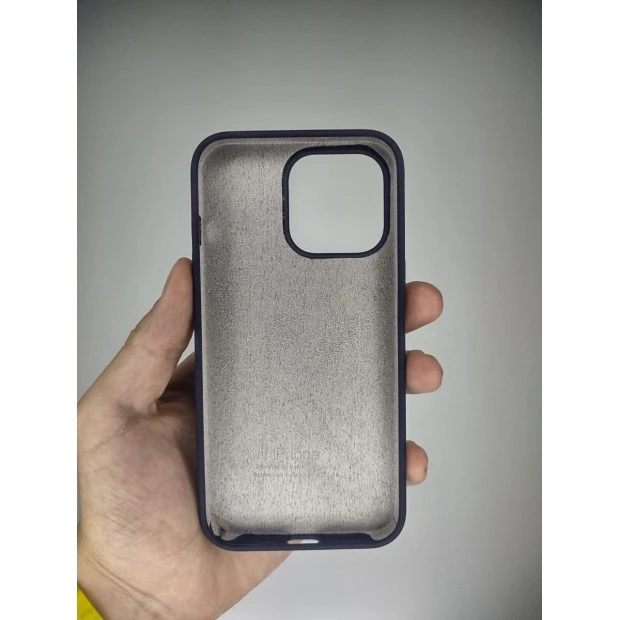 Силіконовий оригінальний чохол Apple iPhone 13 Pro (Баклажан)