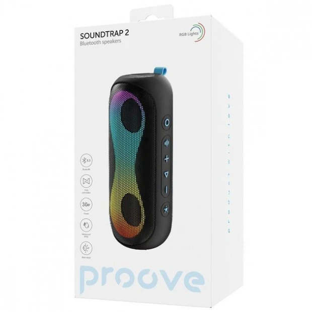 Портативна акустика Proove SoundTrap 2 30W (Чорна)