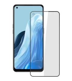 Захисне скло 5D Standard Oppo Reno 7 Чорне