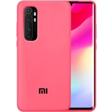 Силикон Original Case Xiaomi Mi Note 10 Lite (Клубничный)
