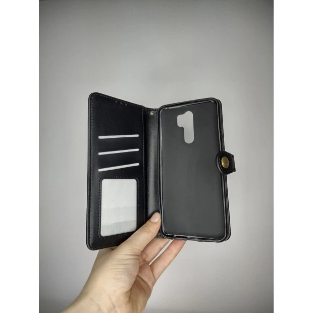 Чехол-книжка Leather Book Gallant Xiaomi Redmi 9 (Чёрный)