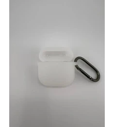Чохол для навушників Full Silicone Case Apple AirPods 4 (90) Світловідбиваючий Б..