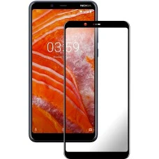 Стекло 5D Japan HD Nokia 3.1 Plus Black