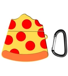 Футляр для наушников Cartoon Apple AirPods (Pizza)