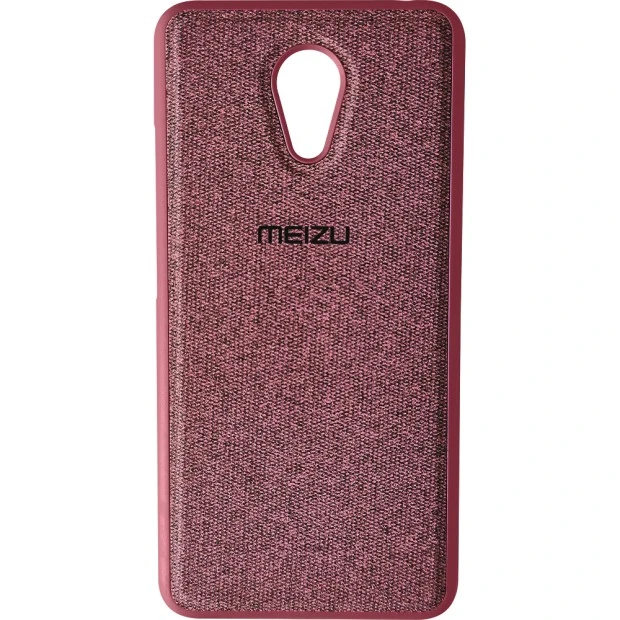 Силікон Textile Meizu M3 Note (Бордовий)