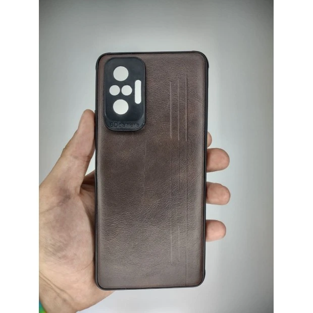 Накладка Leather Case Xiaomi Redmi Note 10 Pro / Note 10 Pro Max (Коричневый)