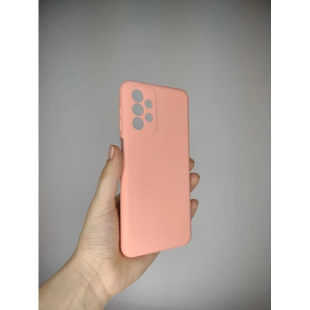 Силіконовий Original 360 чохол для Samsung Galaxy A23 (ShutCam) (Рожевий)