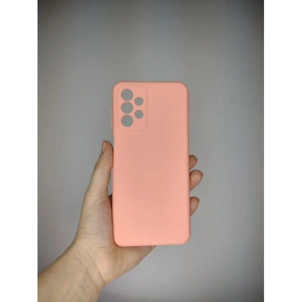 Силіконовий Original 360 чохол для Samsung Galaxy A23 (ShutCam) (Рожевий)