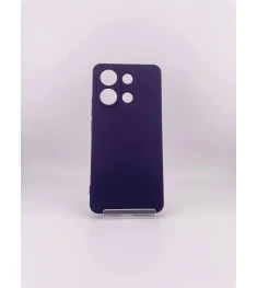 Силикон Original Xiaomi Redmi Note 13 4G (ShutCam) (Тёмно-фиолетовый)
