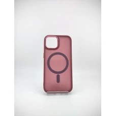 Накладка Totu Space Magsafe Apple iPhone 15 (Бордовый)
