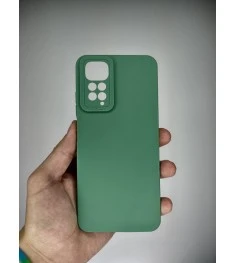 Силикон Original ShutCam Lite Xiaomi Redmi Note 11 / Note 11S (Бледно-зелёный)