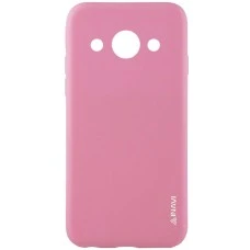 Силіконовий чохол iNavi Color для Huawei Y3 2017 (Рожевий)