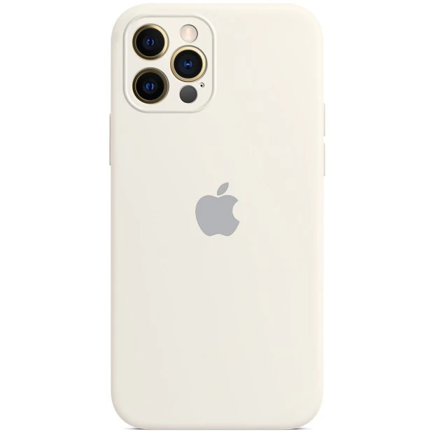 Силіконовий чохол Original RoundCam для Apple iPhone 12 Pro Max (06) Білий