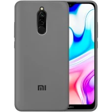 Силикон Original Case Xiaomi Redmi 8 (Серый)