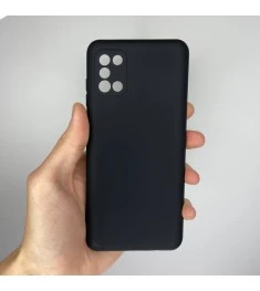 Силікон оригінальний Samsung Galaxy A31 (ShutCam) (Чорний)