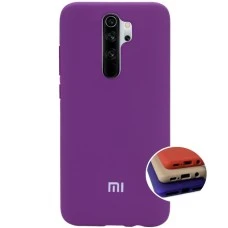 Силикон Original Xiaomi Redmi Note 8 Pro (ShutCam) (Фиолетовый)