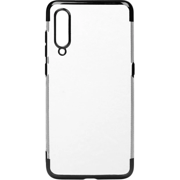 Силиконовый чехол UMKU Line Samsung Galaxy A7 (2018) A750 (чёрный)