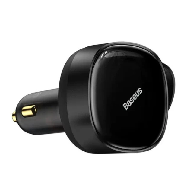 АЗУ-адаптер Baseus Enjoyment Retractable C00035500111-00 33W (2Type-C) (Black)