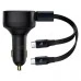 АЗУ-адаптер Baseus Enjoyment Retractable C00035500111-00 33W (2Type-C) (Black) АЗУ-адаптер Baseus Enjoyment Retractable C00035500111-00 33W (2Type-C) (Black)
