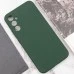 Силікон оригінальний Samsung Galaxy S24 FE (ShutCam) (Глибокий зелений)