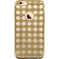 Силиконовый чехол Solmur Apple iPhone 6 / 6s (Золотой)