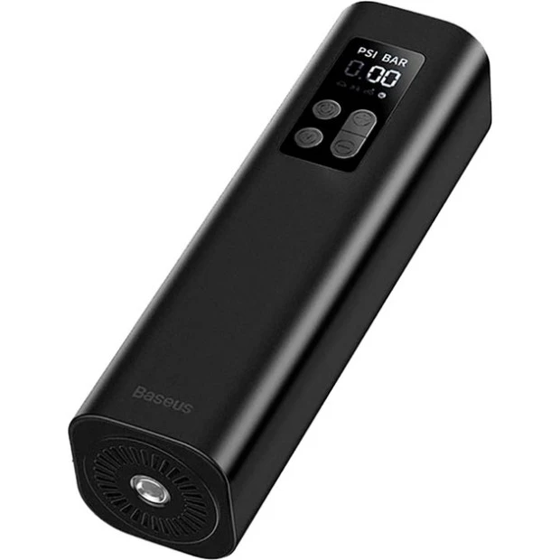 Автомобильный насос Baseus Super Mini Inflator Pump (Black) CRCQ000001