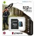 Карта пам'яті Kingston Canvas Go! Plus MicroSDXC 512GB (UHS-1 / U3) (Class 10) + SD-адаптер (SDCG3) Карта пам'яті Kingston Canvas Go! Plus MicroSDXC 512GB (UHS-1 / U3) (Class 10) + SD-адаптер (SDCG3)